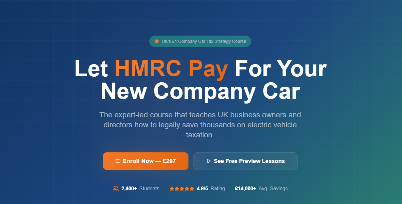 Let HMRC Pay For Your New Company Car preview 1